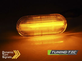 Frecce Parafanghi Bianchi LED sequenziali per VW GOLF MK4 / BORA 95- / GOLF MK3 95-/ IBIZA 95 -99/ TOLEDO