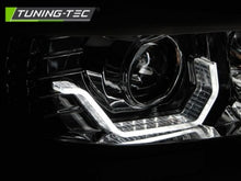 Load image into Gallery viewer, Fari Anteriori ANGEL EYES LED 3D CHROME per BMW Serie 3 E90/E91 05-08