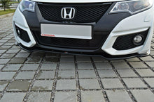 Carica l&#39;immagine nel visualizzatore di Gallery, Lip Anteriore Honda Civic Fk2 Mk9 Facelift