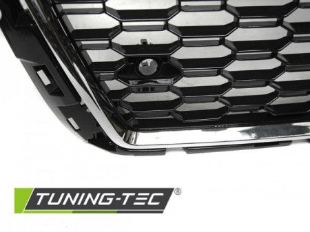 Griglia Sportiva CHROME Nera per AUDI A3 (8V) 17-