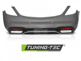 Paraurti Posteriore SPORT con Fori Sensori di Parcheggio per MERCEDES Classe S W222 18-