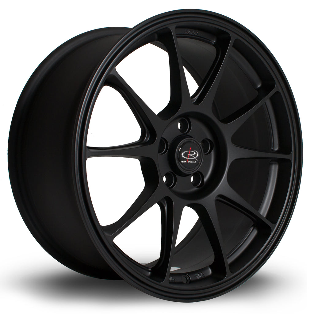 Cerchio in Lega Rota Titan 17x8 5x114.3 ET42 Flat Black