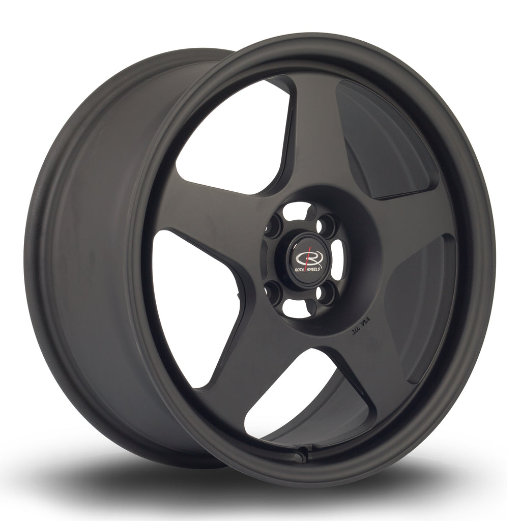 Cerchio in Lega Rota Slipstream 17x7.5 5x114.3 ET45 Flat Black