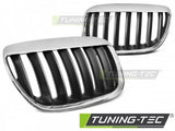 Griglie BROWS CHROME Neri per BMW X5 E53 LCI 04-06