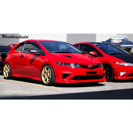 Frangivento Anteriori Smoke Plastica Honda Civic FN FK