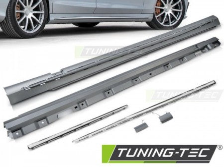 Minigonne SPORT CHROME per MERCEDES Classe S W222 13-18 LONG VERSION