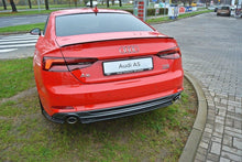 Load image into Gallery viewer, Splitter posteriore centrale Audi A5 F5 S-Line (senza barre verticali)