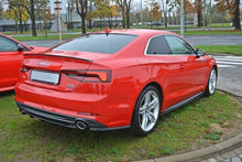 Load image into Gallery viewer, Splitter posteriore centrale Audi A5 F5 S-Line (con barre verticali)