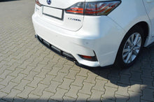 Load image into Gallery viewer, Splitter posteriore centrale Lexus CT Mk1 Facelift (senza barre verticali)