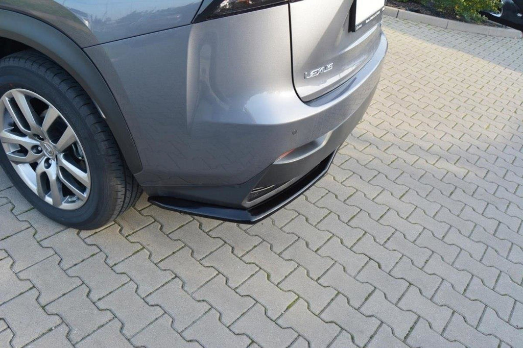 Splitter posteriore centrale Lexus NX Mk1 H (senza barre verticali)