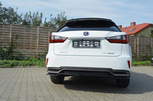 Load image into Gallery viewer, Splitter posteriore centrale Lexus RX Mk4 H (senza barre verticali)