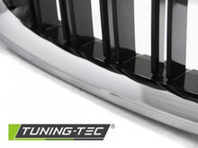 Carica l&#39;immagine nel visualizzatore di Gallery, Griglie CHROME Nero Lucido SPORT LOOK per BMW Serie 5 F10 / F11 10-16