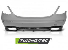 Paraurti Posteriore SPORT con Fori Sensori di Parcheggio per MERCEDES Classe E W213 16-19 4D