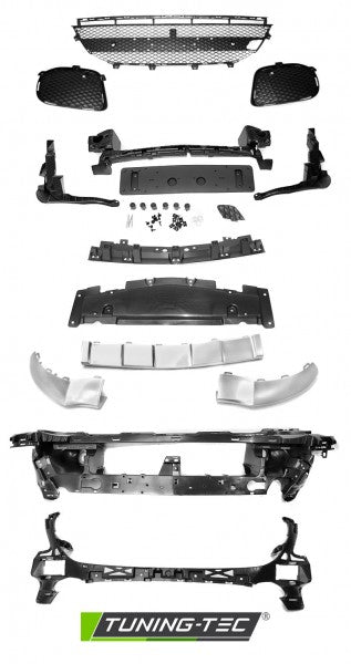 Paraurti Anteriore Sportivo con Fori Sensori di Parcheggio per MERCEDES GLE W166 15-