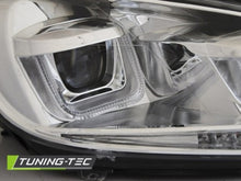 Load image into Gallery viewer, Fari Anteriori U-LED LIGHT DRL CHROME sequenziali per VW GOLF MK6 08-12