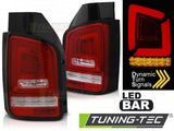 Fanali Posteriori LED BAR Rossi Bianchi sequenziali per VW T5 04.03-09