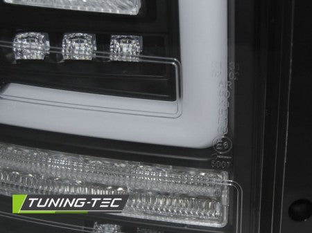 Fanali Posteriori LED BAR Neri sequenziali per VW T5 04.03-09