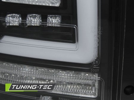 Fanali Posteriori LED BAR Neri sequenziali per VW T5 10-15