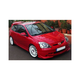 Lip Paraurti Anteriore Mugen Style V2 Vetroresina Honda Civic EP Facelift