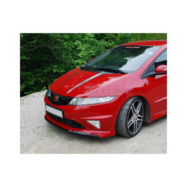 Lip Paraurti Anteriore Mugen Style Vetroresina Honda Civic FN FK