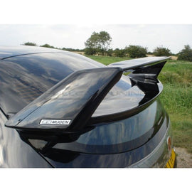 Spoiler Posteriore Mugen Style Regolabile in 2 Livelli Blade Vetroresina Honda Civic FN FK
