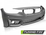 Paraurti Anteriore Sportivo STYLE con Fori Sensori di Parcheggio per BMW Serie 3 F30 / F31 10.11-