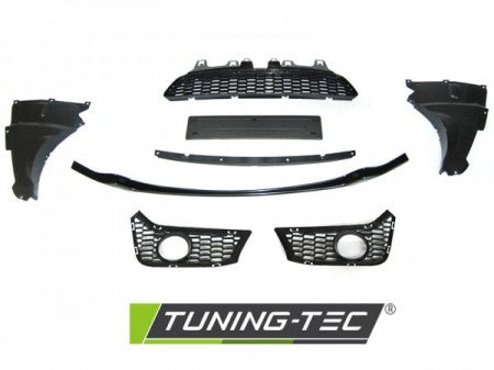 Paraurti Anteriore Sportivo STYLE con Fori Sensori di Parcheggio per BMW Serie 3 F30 / F31 10.11-