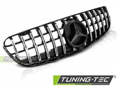 Griglia Sportiva Nero Lucido CHROME per MERCEDES GLC W253 15-18