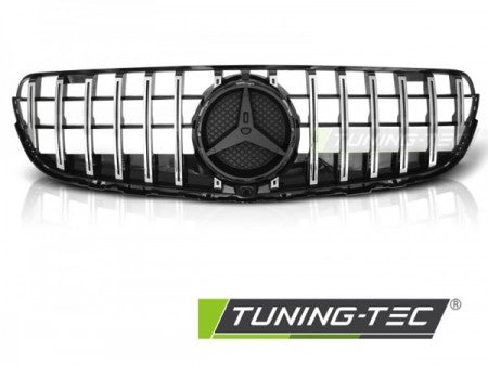 Griglia Sportiva Nero Lucido CHROME per MERCEDES GLC W253 15-18