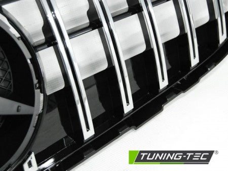 Griglia Sportiva Nero Lucido CHROME per MERCEDES GLC W253 15-18