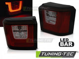 Fanali Posteriori LED BAR Rossi SMOKE per VW T4 90-03.03