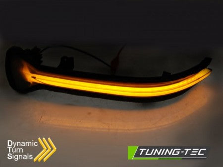 Frecce specchietto colore smoke a led sequenziali per BMW Serie 5 G30 / G31 / Serie 7 G11 / G12