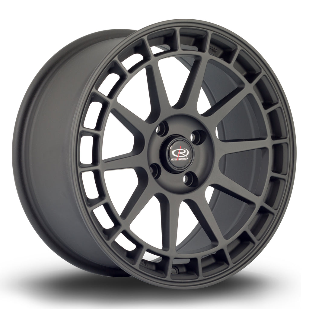 Cerchio in Lega Rota Recce 17x8 5x114.3 ET42 Satin Black