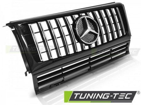 Griglia Sportiva Nera CHROME per MERCEDES Classe G W463 90-12