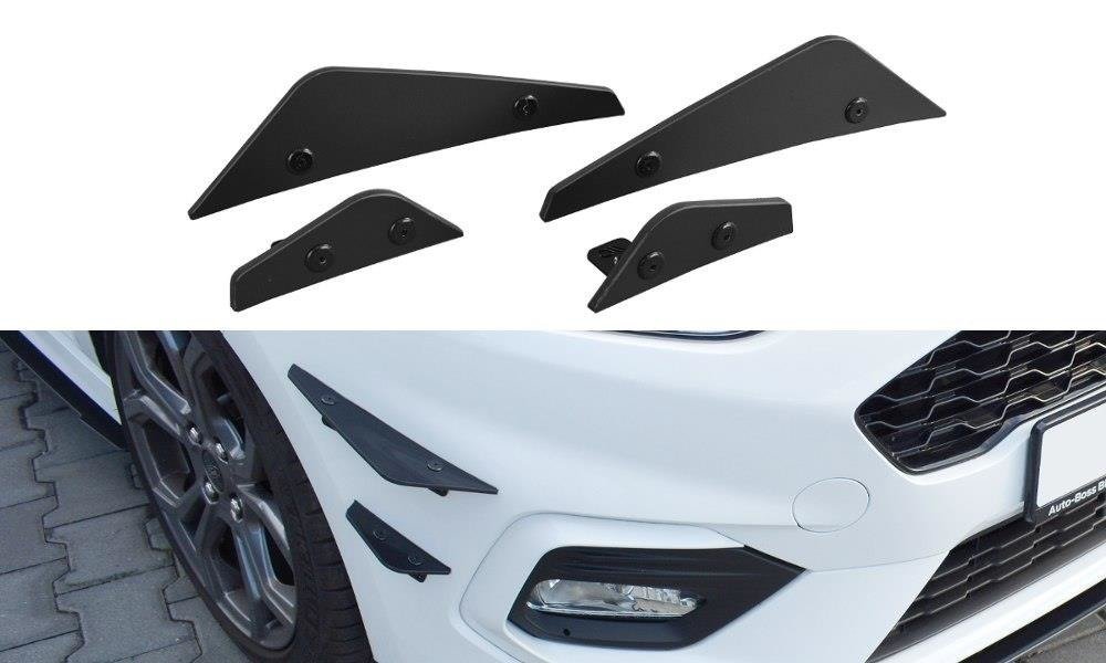 Paraurti Anteriore Wings (Canards) Ford Fiesta Mk8 ST/ ST-Line