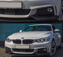Carica l&#39;immagine nel visualizzatore di Gallery, Front spoiler Sport-Performance per BMW Serie 4 F32 F33 F36 Black Matt con M-Package