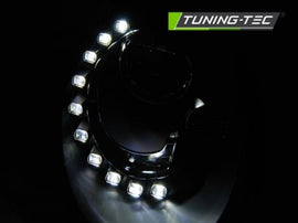 Fari Anteriori DAYLIGHT Neri per VW NEW BEETLE 06-12