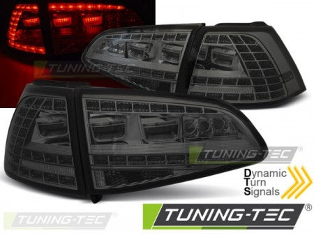 Fanali Posteriori LED SPORT SMOKE sequenziali per VW GOLF MK7 13-17