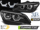 Fari Anteriori XENON LED DRL Neri sequenziali per BMW Z4 E89 09-13