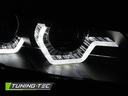 Fari Anteriori XENON LED DRL Neri sequenziali per BMW Z4 E89 09-13