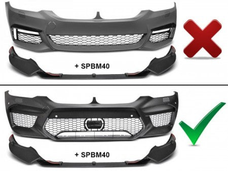 Lip Anteriore SPORT STYLE per BMW Serie 5 G30 G31 17-20