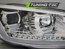 Load image into Gallery viewer, Fari Anteriori TUBE LIGHT DRL CHROME sequenziali per VW TOURAN II 08.10-15