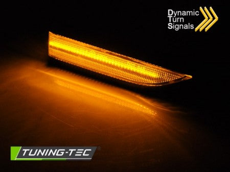 Frecce Parafanghi Neri Bianchi LED sequenziali per VW T6 15-19