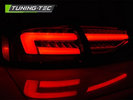 Fanali Posteriori LED BAR Rossi Bianchi sequenziali per AUDI A4 B8 12-15 SEDAN OEM LED