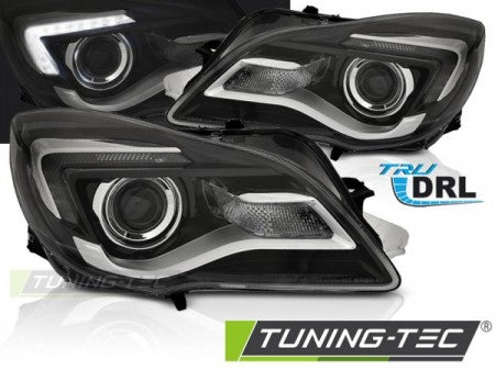 Fari Anteriori per  OPEL INSIGNIA 13-17 Neri LED