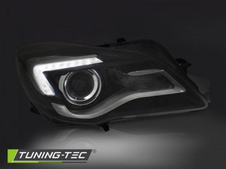 Fari Anteriori per  OPEL INSIGNIA 13-17 Neri LED