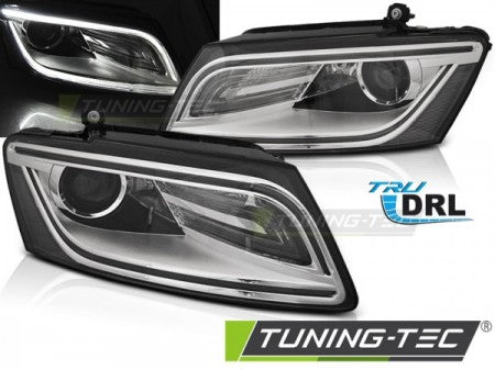 Fari Anteriori TRUE DRL CHROME per AUDI Q5 8R 08.12-17