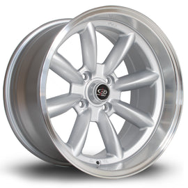 Cerchio in Lega Rota RB-X 17x9 4x114.3 ET-13 Silver