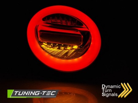 Fanali Posteriori LED BAR Rossi Bianchi sequenziali per VW NEW BEETLE 10.98-05