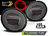 Fanali Posteriori LED BAR SMOKE sequenziali per VW NEW BEETLE 10.98-05